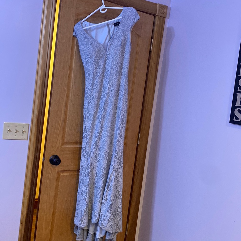 Light blue prom dress size 10